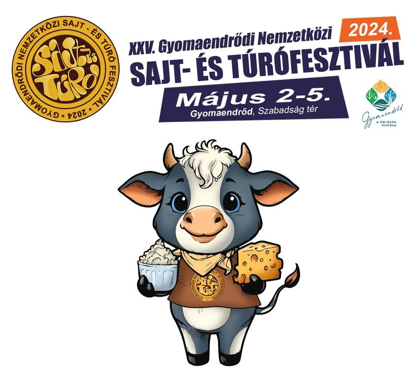Read more about the article Sajtverseny kiírás – XXV. Gyomaendrődi Sajt- és Túrófesztivál